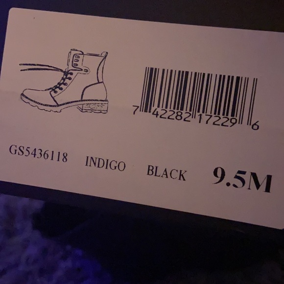 Women’s New Black Mia Boots Size 9.5 - Picture 10 of 11